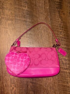 VINTAGE COACH 6094 HOT PINK SET
